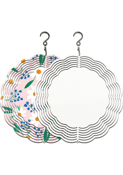 8pcs 8 Inç Süblimasyon Rüzgar Spinner Boşluklar 3D Rüzgar Spinnerları Kapalı Açık Bahçe Dekorasyonu Için Rüzgar Spinner Asılı (Yurt Dışından) fiyatları