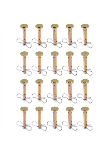 40 Adet Kesme Pimleri ve Cotter Pimleri 738-04124 ve 714-04040 Yedek Kesme Pimi ve Papyon Kilidi Cotter (Yurt Dışından)