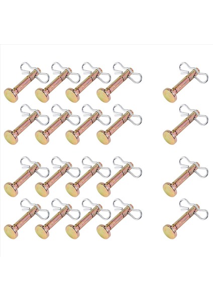 40 Adet Kesme Pimleri ve Cotter Pimleri 738-04124 ve 714-04040 Yedek Kesme Pimi ve Papyon Kilidi Cotter (Yurt Dışından) modelleri