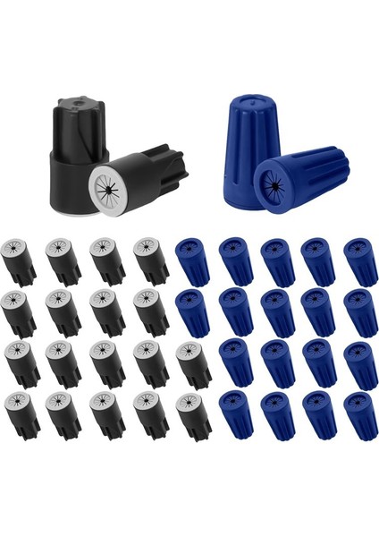 40PCS Su Geçirmez Tel Konektörleri Dış Işıklar Için 22AWG-12AWG Için Elektrik Tel Konektörleri Sulama Vanaları (Yurt Dışından) fiyatları