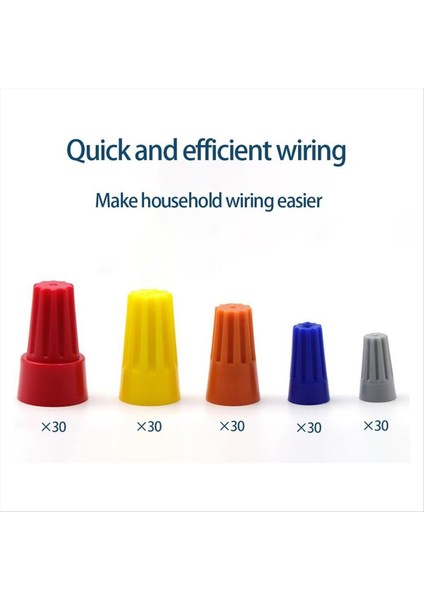 Matkap Için Tel Twister Aracı, Wirenut Twister Tel Somun Çiftlik Kiti, Matkap Için 3 Wirenut Twister + 150PCS Tel Caps (Yurt Dışından) fiyatları
