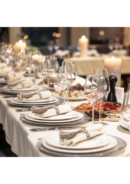 12PCS Doğal Ahşap Boncuklar Peçete ile Peçete Halkaları Noel Çiftlik Evi Düğün Ev Masa Dekor (Yurt Dışından) fırsatları