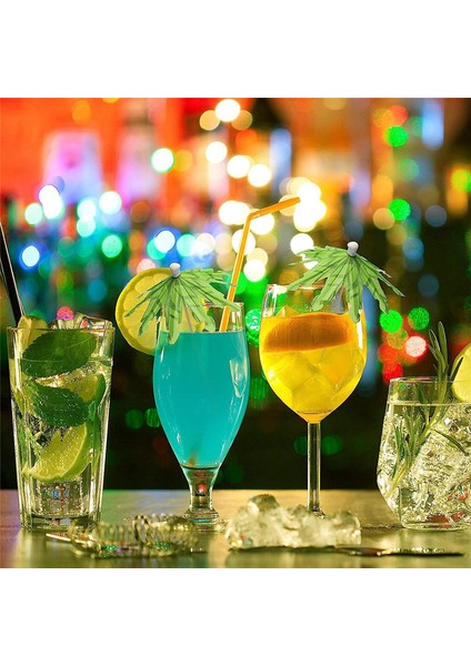 Içecekler Için 50PCS Şemsiyeleri, Hindistan Cevizi Palmiye Ağacı Şemsiye Kür Kıkavukları, Cupcake Için Tropikal Şemsiye Süslemeleri (Yurt Dışından) indirimleri