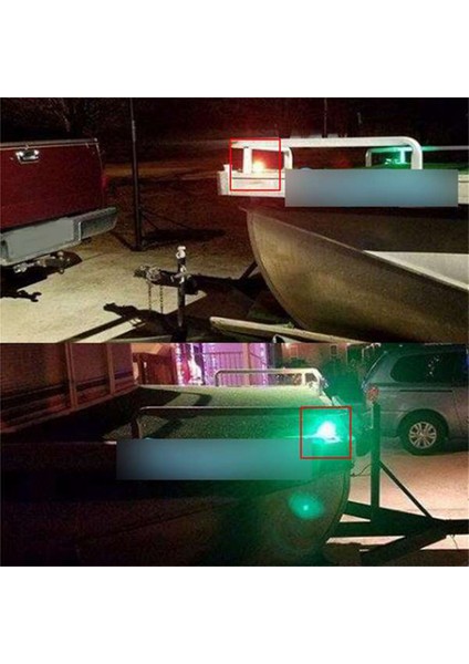 LED Iki Renkli Sinyal Işıkları Deniz Evrensel Navigasyon Işıkları Navigasyon Işıkları Tekne Malzemeleri (Yurt Dışından) modelleri