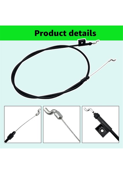 John Deere Için GX24184 Kablosu, Model JS26 JS28 JS36 JS36 JS38 JS46 JM26 JM36 JM46 Push Çim Biçme Makinesi (Yurt Dışından) indirimleri
