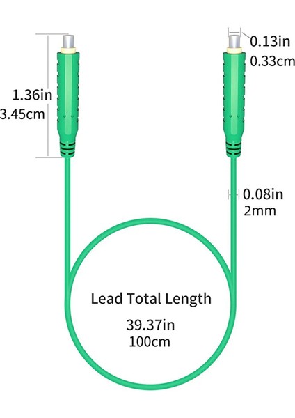 6pcs Manyetik Test Kurşun Silikon Yumuşak Esnek Jumper Test Kabloları 30VAC 5A 3.3ft T10005 Sensörler Anahtarları (Yurt Dışından) fiyatları
