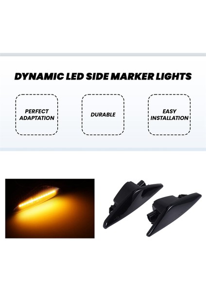 2pcs Füme Araba Dinamik LED Yan Işaretleyici Dönüş Sinyali Işığı Bmw X3 F25 X5 E70 X6 E71 E72 2008-2014 (Yurt Dışından) indirimleri