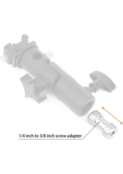 1/4 Ila 3/8 Vida Adaptör Dönüştürücü Dişli Vidalar Adaptör Spigot Vida Montajı Kamera Tripod Monopod Ballhead Flash Işık Stand Omuz Teçhizat (Yurt Dışından) modelleri