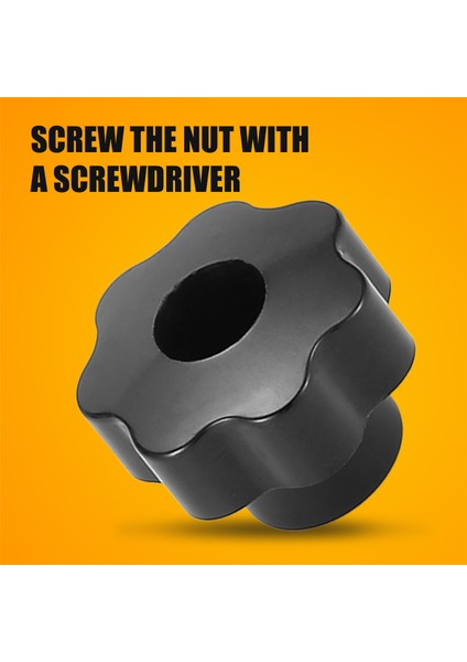 10 Adet 32MM Dia M6 Iplik Vidası Tip Yıldız Başı Kelepçeleme Düğmesi Tutam (Yurt Dışından) fırsatları