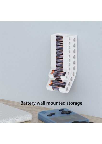 Aa/aaa Pil Depolama Braketi Kombinasyonu Pil Depolama Kutusu Pil Duvar Depolama Braketi Siyah (Yurt Dışından) fırsatları