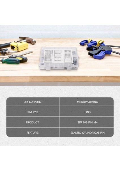 280PCS Paslanmaz Çelik Yay Pimi Gerginlik Elastik Silindirik Cotter Pimleri Seti M1.5 M2 M2.5 M3 M4 M5 M6 M8 Dubel (Yurt Dışından) fiyatları