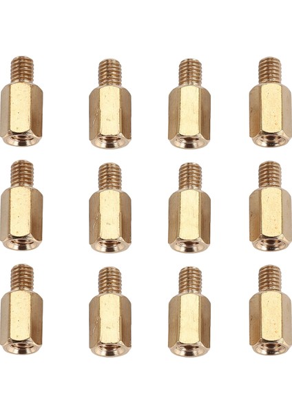 50 Pc Pc Pcb Anakart Pirinç Standoff Altıgen Ara M3 7+4mm (Yurt Dışından)
