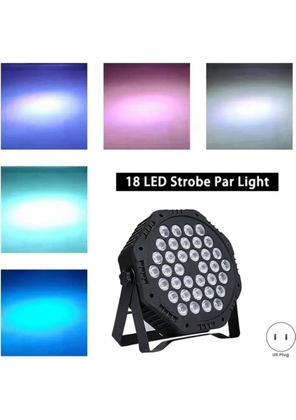 36 Renkli Tam Renkli LED Işıklar, Dans Stüdyosu Flaşı, Ortam Işığı, Abd Fişi (Yurt Dışından) modelleri