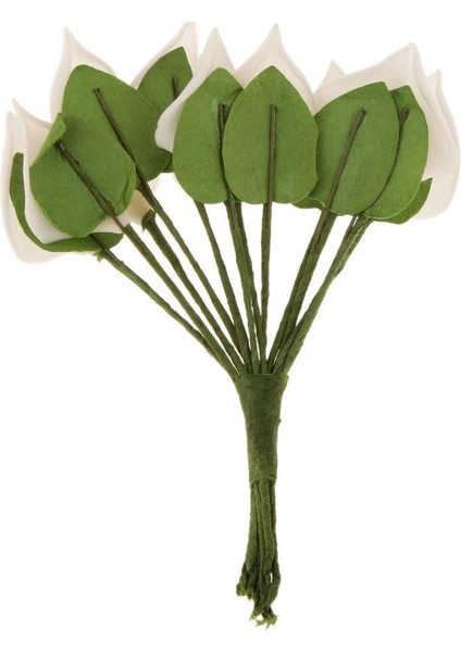 12PCS Mini Calla Yapay Çiçek Buket Düğün Dekorasyon Diy Çelenk Hediye Beyaz (Yurt Dışından) indirimleri