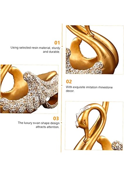 Swan Şarap Rafı Şarap Dinlenme Heykeli Swan Heykeli Şarap Tutucu Masa Üstü Şarap Rafı Şarap Rafı Altın Şarap Rafı (Yurt Dışından) indirimleri