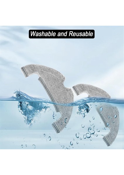 Dream D10 Plus Için Paspas Ped, Z10 Pro, L10 Plus Robot Vakum Süpürge Yıkanabilir ve Yeniden Kullanılabilir Mikrofiber Mop Pad Aksesuarları (Yurt Dışından) fiyatları