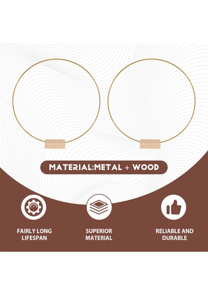 4 Adet 12 Inç Metal Çiçek Çember Merkez Parçası Masa Için, 4 Adet ile Metal Çelenk Yüzüğü Dıy Için Ahşap Yer Kartı Tutucu (Yurt Dışından) fırsatları