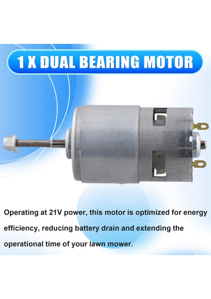 Verimli Yabancı Ot Kesme ve Kırpma Için 21V Çift Yatak 775 Motor Lityum Pil Çim Biçme Makinesi Motor (Yurt Dışından) fırsatları