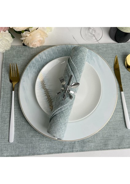 12PCS Metal Bıçak ve Çatal Kaşık Peçete Yüzük Halkaları Günlük Masa Partileri Için Kullanılan Noel Partisi Için Tutucu Gümüş (Yurt Dışından) fiyatları