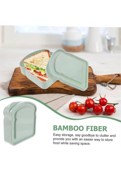 Taşınabilir Plastik Öğle Yemeği Kutusu - Taşınabilir Sandviç Tutucu, Mühürlenebilir Ekmek Somun Kabı, Çevre Dostu Fırın Kutusu (Yurt Dışından) modelleri