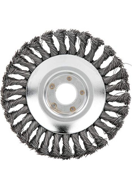 Yabani Ot Sökücü Alet Çim Fırça Düzeltici Kafa 6 Inç Çelik Tel Tekerlek Fırça Kesici Bıçak Bahçe Malzemeleri (Yurt Dışından)