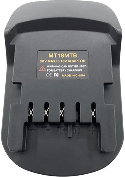Makita 18V Için Yedek Pil Adaptörü Metabo 18V Li-Ion Pil Elektrikli Alışlar Aksesuarları MT18MTB (Yurt Dışından) modelleri