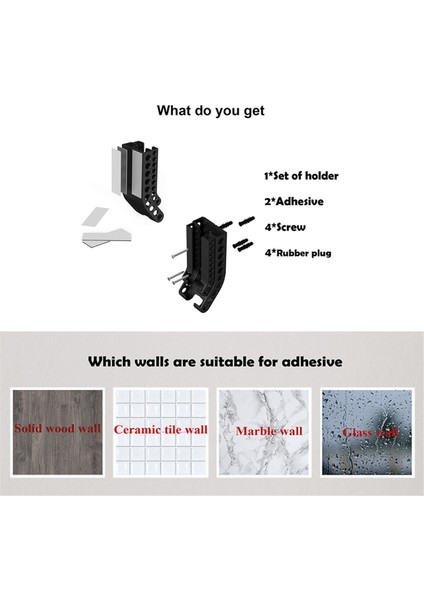 2pcs Pil Depolama Organizer Combo Pil Organizatör Depolama Sahibi Pil Koruyucu Duvar Tutucu (Yurt Dışından) fırsatları