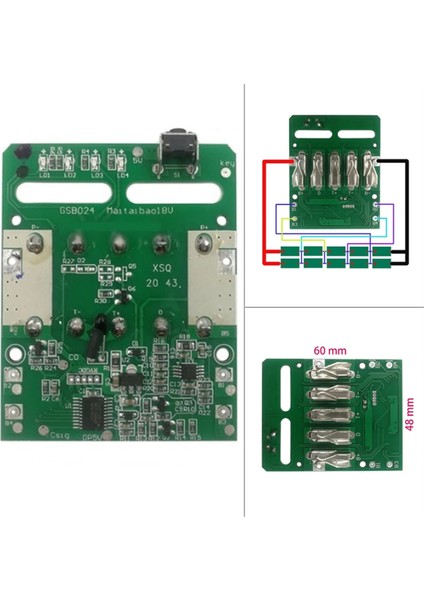 Şarj Koruma Devre Kart Metabo 18V Lityum Pil Rafı Için Pcb Kart LED Güç Kaynağı (Yurt Dışından) indirimleri
