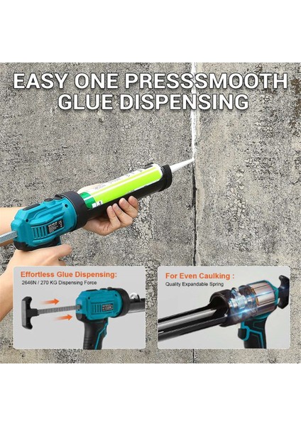 Elektrikli Kazanma Tabancası Lityum Pil 4 Hızlı Kablosuz Cam Tutkal Tabancası Kapılar Pencereler Dolum Dikiş Tabancası Makita Için (Yurt Dışından) fiyatları
