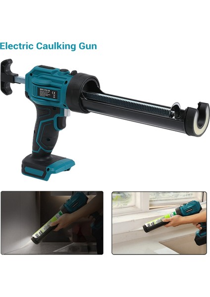 Elektrikli Kazanma Tabancası Lityum Pil 4 Hızlı Kablosuz Cam Tutkal Tabancası Kapılar Pencereler Dolum Dikiş Tabancası Makita Için (Yurt Dışından) modelleri