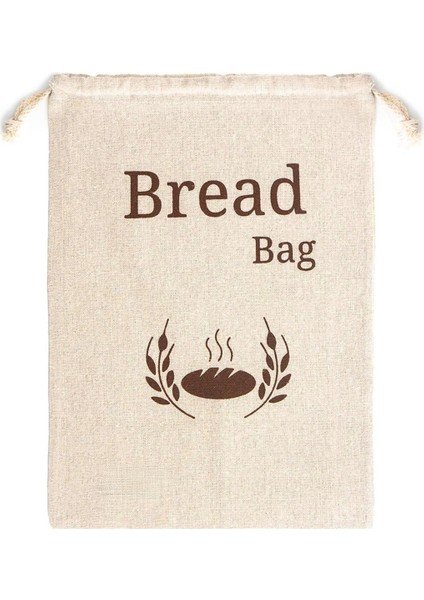 Organik Keten Ekmek Çantası Yeniden Kullanılabilir Ekmek Çanta Yemek Depolama Çantası Ekmek Depo Çantaları Eko Ekmek Çanta (Yurt Dışından) modelleri