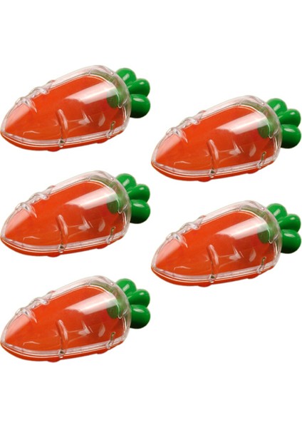 5 Adet Şeffaf Paskalya Plastik Havuç Şeker Kutusu Yaratıcı Paskalya Hediye Kutusu Dekorasyonları D (Yurt Dışından)
