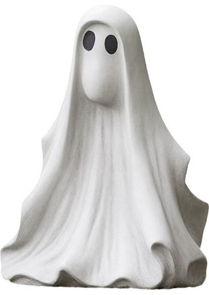 Hayalet Heykel, Beyaz Reçine Bahçesi Hayalet Heykeli Cadılar Bayramı Dekorasyonları, Ev Oda Masa Dekoru Için Hayalet Figürinler B (Yurt Dışından)