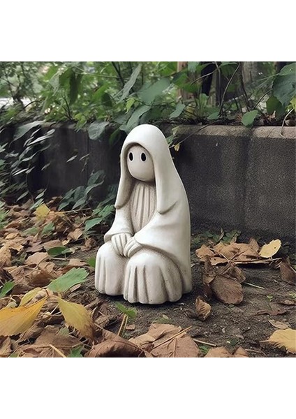Hayalet Heykel, Beyaz Reçine Bahçesi Hayalet Heykeli Cadılar Bayramı Dekorasyonları, Ev Oda Masa Dekoru Için Hayalet Figürinler B (Yurt Dışından) fırsatları