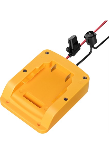 Dewalt 18V 20V Lityum Pil Için Dıy Adaptörü Sigorta 12AWG Power Wheels Adaptörü Dewalt DCB205 DCB206 (Yurt Dışından)