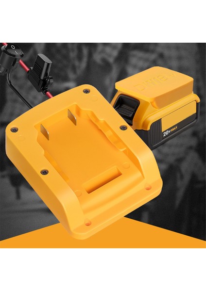 Dewalt 18V 20V Lityum Pil Için Dıy Adaptörü Sigorta 12AWG Power Wheels Adaptörü Dewalt DCB205 DCB206 (Yurt Dışından) indirimleri