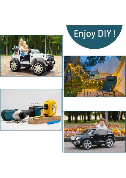 Makita 14V/18V Pil Dıy Güç Aleti Kutusu Aksesuarları Kiti Elektrik Uzantısı Için Harici Pil Adaptör Dönüştürücü (Yurt Dışından) fiyatları