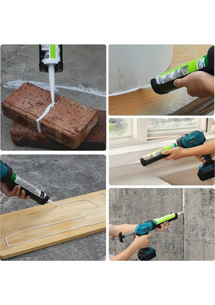 Elektrikli Kazanma Tabancası Lityum Pil 4 Hızlı Kablosuz Cam Tutkal Tabancası Kapılar Pencereler Dolum Dikiş Tabancası Makita Için (Yurt Dışından) fırsatları