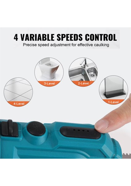 Elektrikli Kazanma Tabancası Lityum Pil 4 Hızlı Kablosuz Cam Tutkal Tabancası Kapılar Pencereler Dolum Dikiş Tabancası Makita Için (Yurt Dışından) indirimleri