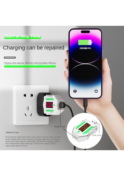 Cep Telefonu Pil Tamircisi Akıllı Modülasyon Sıcaklık Kontrolü Aşırı Şarj Koruma Voltajı ve Akım Dedektörü (Yurt Dışından) indirimleri