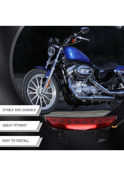 Harley Davidson Sportster Için Arka Çamurluk Xl 883 Kırmızı (Yurt Dışından) modelleri
