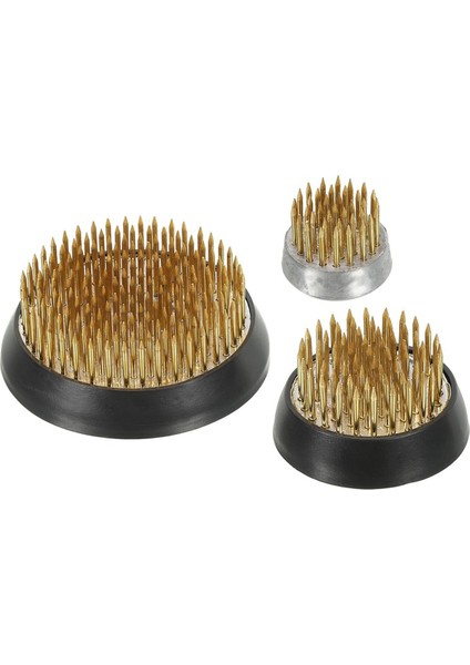 0.9/1.4/2.4inch Çiçek Kurbağaları Ikebana Kenzan, 3 Adet Çiçek Aranger Alet Pirinç Çiçek Kurbağa Pimi Tutucu (Yurt Dışından)