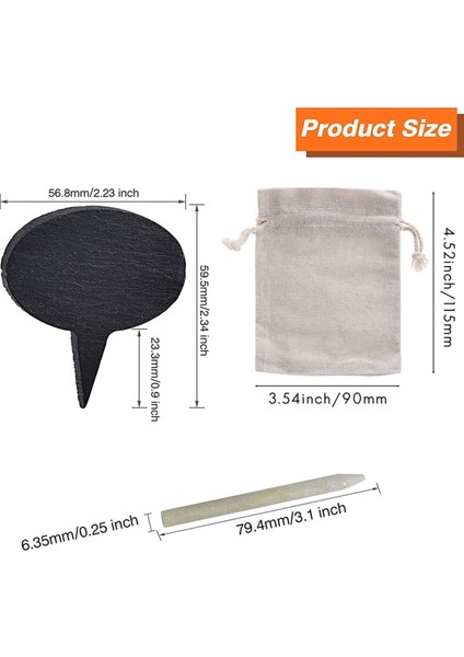 Charcuterie Tahtası Için Peynir Işaretleri, 18 Adet Arduvaz Peynir Etiketleri Işareti, Peynir Işaretleri Seti, Peynir Adı (Yurt Dışından) indirimleri