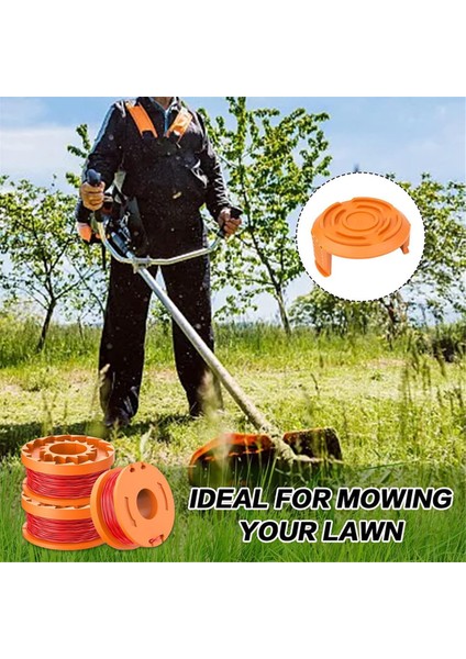 Worx Yedek Çim Için Doğrulum Kullanım Hattı Worx Weed Eater 10FT/3.1M Için Set Seti (Yurt Dışından) fırsatları