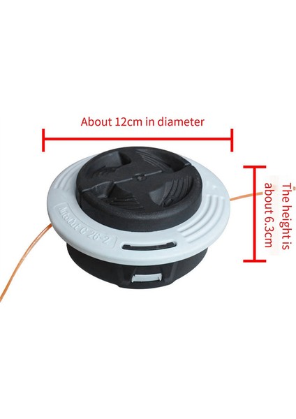 Düzeltici Biçme Başı Stıhl C26-2/FS55/FS70/FS80/FS85/FS91/FS120/FS260 Için Uygundur (Yurt Dışından) modelleri