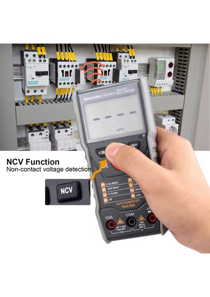 Kaemeasu KM-DM01D Akıllı Dijital Multimetre Anti-Burning 6000 Sayısı Gerçek Etkili Değer/ncv Ölçüm Evrensel Ölçer (Yurt Dışından) indirimleri