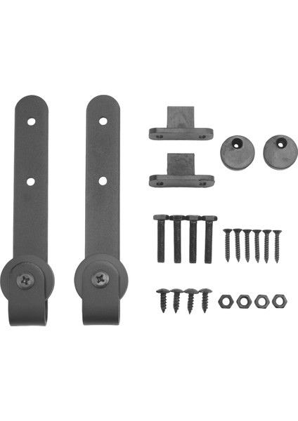 10PCS 0.63 Inç-0.78 Inç Karbon Çelik Dolap Sürgülü Kapı Kapısı Barn Donanım Kiti Sürgülü Kapı Çember Asma Demiryolu Slaytları (Yurt Dışından) modelleri