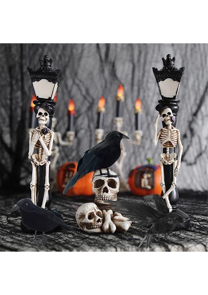 12PCS Cadılar Bayramı Siyah Kargalar Tüylü Kargalar Gerçekçi Görünümlü El Yapımı Tüylü Karga, 3 Stil (Yurt Dışından) fiyatları