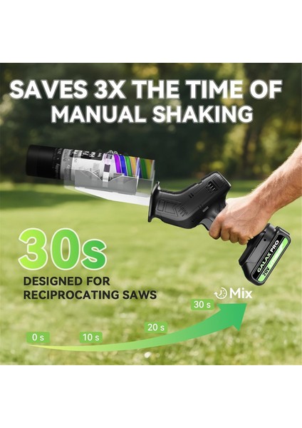 Püskürtme Boya Pistonlu Testere Için Shaker, Boya Tek Tıklamayla Ayarlanmış Bir Ayarla Çalkalayıcı - 2 Inç Ila 3 Inç Kutulara Uyuyor (Yurt Dışından) indirimleri