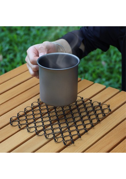 Açık Kamp Yalıtım Pedi, Anti Selam Masa Pedi, Pot Pedi, Metal Isıya Dayanıklı Ped, Çay Kapları Için Kullanılan Vb. (Yurt Dışından) fırsatları